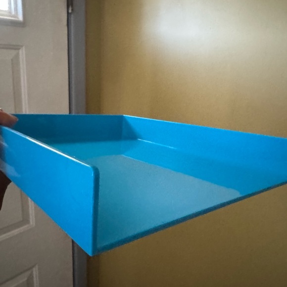 Pool Blue Letter Tray - Picture 1 of 1